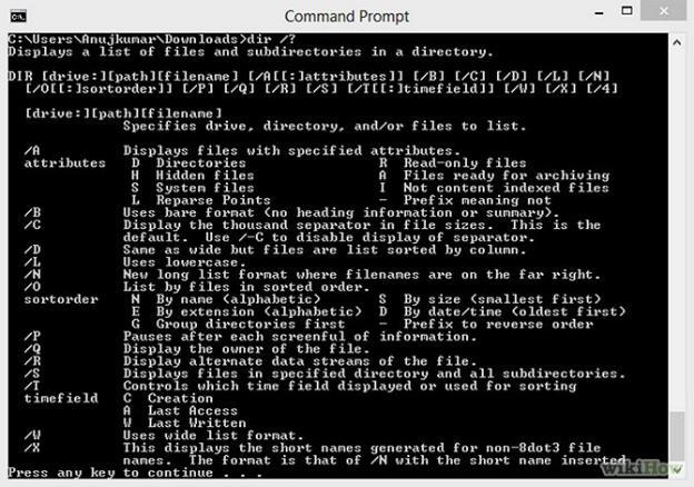 Command line interface User enters text commands to perform tasks Can complete tasks very quickly