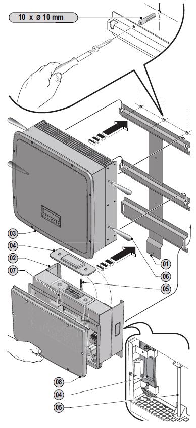 Page 27 of 114 The Manual: TRIO-20.0/27.6-TL US BCG.00627_AA Part 3 Mounting And Wiring 3.