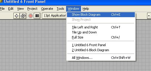 The front panel is the user interface (GUI) of a VI.