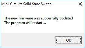 3.5: Firmware - Browse Window 3.3.6 The selected file will be installed in the switch the process will take up to a minute.