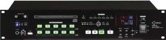 8lb USB hosting Pitch control CD copy function Uses high-quality DAC MP3/WMA AMX & CRESTRON interface (RS-232) Anti Shock applied Dimension and Weight: 482(W) x 88(H) x 380(D)mm 8lb SD Recorder