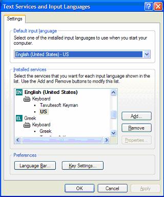 5. Set the Input Language to Hebrew and the keyboard to Ezra SIL Unicode23. 6. Click OK.