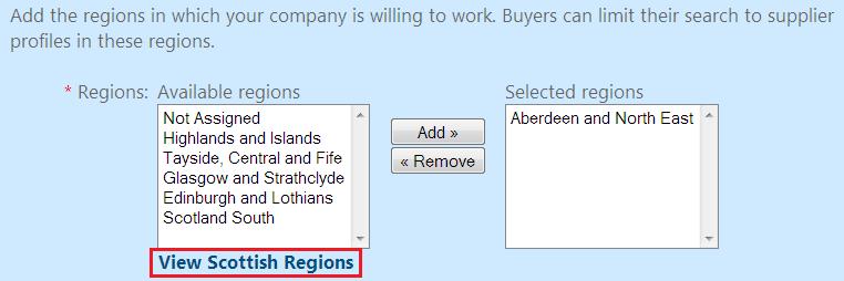 The email address provided here is for display on your profile and for buyers to contact you with enquiries outside of the Public Contracts Scotland system.