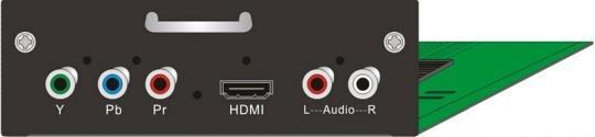 HDMI/YPbPr/CVBS 3-in-1 1920*1080_60P, 1920*1080_50P, -for MPEG4 AVC/H.