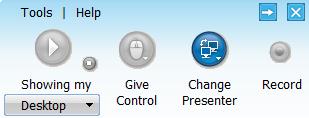 Remote Support Options Switching to training mode During a Remote Support meeting, you can conduct a training session with your attendee. Select Change Presenter and click Host.