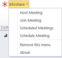 To show the Infoshare control panel and all associated windows, click Tools then Preferences. Under General, check Show all Infoshare windows and click Save. 7.