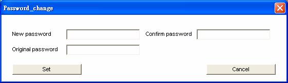 System name, Location, Password and DHCP ON/OFF (O