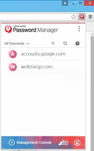 Figure 80. Password Manager with Financial Account 7.