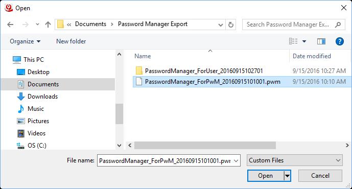 Figure 135. CSV File 6. Select the PWM file and click Open. The file is added to the Import window page. Figure 136.