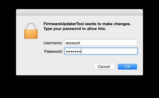 2. Start up Firmware Updater Close all currently running programs on your computer. Prevent your computer from sleeping beforehand. 1.