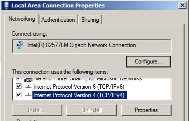Set IP address of Ethernet port on PC to 192.168.001.050 a. First 3 octets ( 192.168.001 ) MUST match that of the drive b.