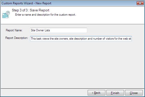 Chapter-5-Application Pools Reports 5) To edit the custom fields, select the desired custom field from the available custom fields, and then click 6)