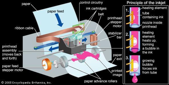 Common speeds for a dot matrix printer are 32 to 72 CPS. Dot matrix printers can use either a friction feed or a tractor feed system to move paper through the printing assembly.