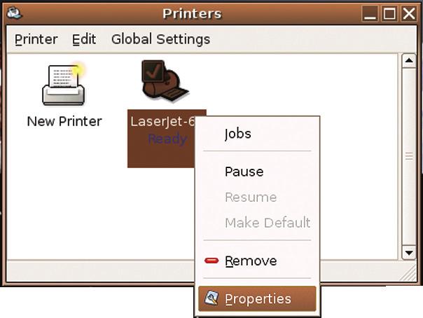 Printing a Test Page To ensure your printer is working properly, you may like to print a test page.