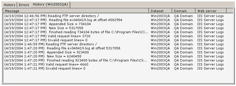 Processing Engine Administrator 78 To Close the filtered history tab: 1. 2. Right-Click on the History (dataset name) tab.