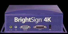 NEW BRIGHTSIGN PRODUCT LINES Upgraded product lines.