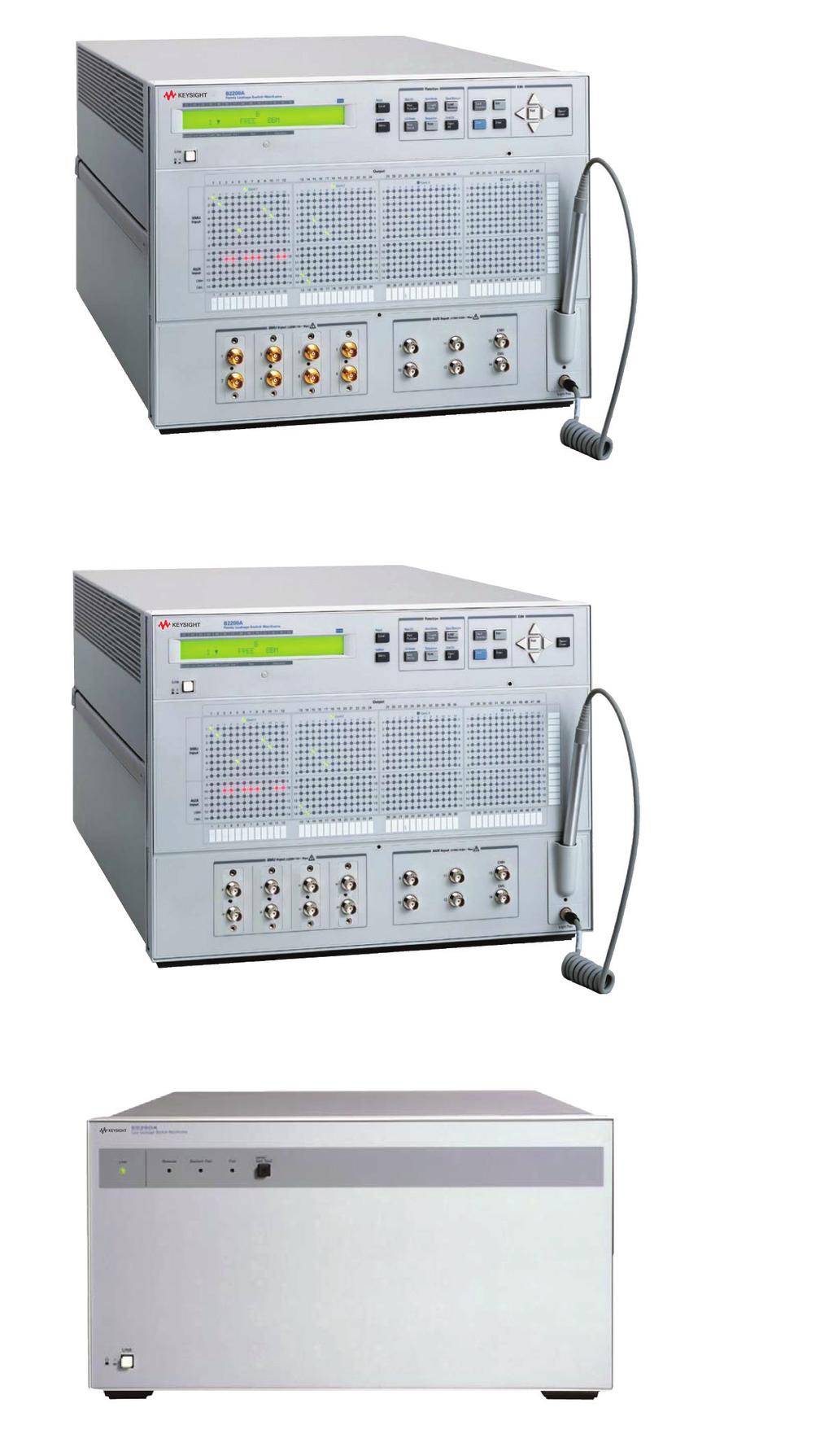 06 Keysight E5250A/B2201A/B2200A Low Leakage Switching Matrices - Brochure Switching Solutions that provide CV-IV Measurement Performance without