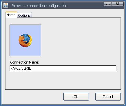 Enter the configuration name, e.g. KAVIZA GRID.