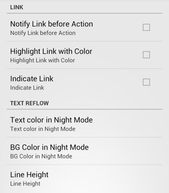 PDF Viewing More ( ) Options ❸ ❹ ❺ ❻ ❼ ❽ ❾ ❿ ⓫ ⓬ ⓭ ⓮ ⓯ Link Options Option to confirm prior to link action Option to display links with