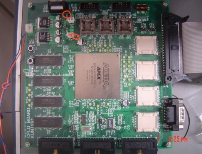 Interactive MPEG-4 SoC Functional Verification 65 Figure 9 MPEG-4 SoC prototype board using an FPGA from Altera.