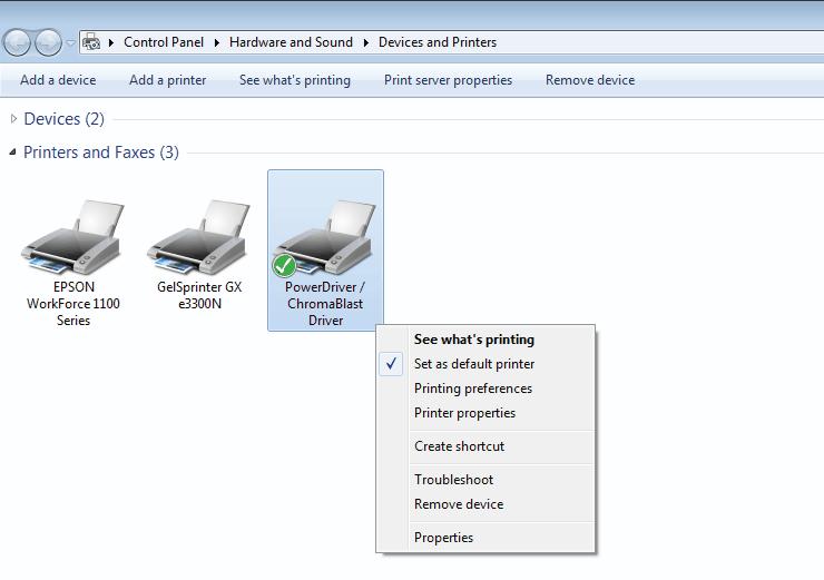 . FIGURE 3.) Adjust the printing preferences accordingly and click Apply to continue (see FIGURE 3).