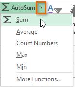 Now we'll create a basic function to calculate the average price per unit for a list of recently ordered items using the AVERAGE function. 3. Click cell C11 Type the equals sign (=) type=average.