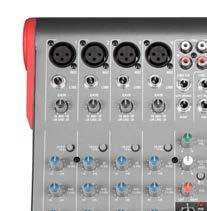 Mi12 24bit studio-grade PROFEX DSP with 256 effects, TAP delay and LCD display