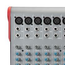 Mi16 NEW Compact 16-channel 2-bus mixer 8 MIC/LINE
