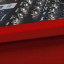All the models feature the PROEL 24bit PROFEX DSP, one of the finest digital effect of its class,