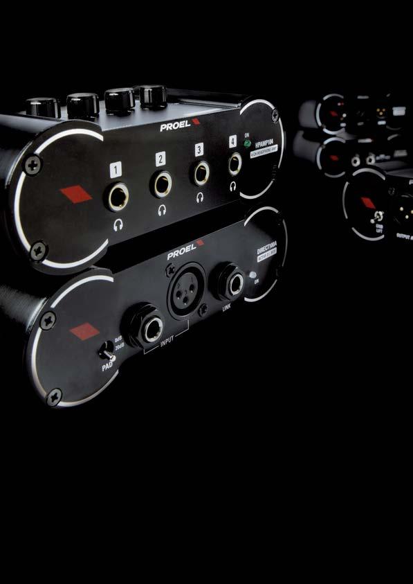 100 SERIES The 100 Series is a range of accessories and useful tools, ranging from D.I. Boxes and Headphone Amps to Signal Splitters, Tube Preamps and Power Supply Units, designed to complement audio systems in stage applications, recording studios and fixed installations.