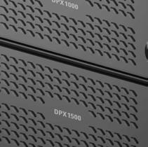 DPX SERIES DPX is a new series of ultra-lightweight power amplifiers