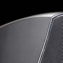 The XENIA speakers utilize highdefinition neodymium dome tweeters and high-efficiency woofers, together with
