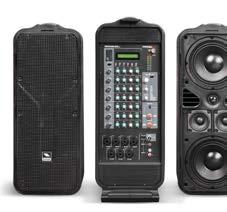 FREEPACK812 All-in-one luggage-style sound system with two speakers, power mixer and media player 6 MIC/LINE MONO inputs 2 LINE STEREO inputs 2-band channel EQ 16-preset DIGITAL MULTIEFFECT MP3