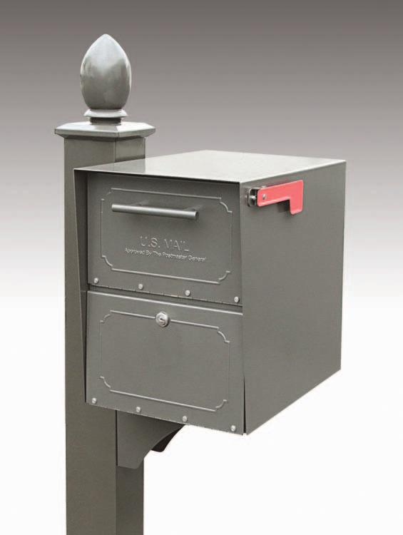 The Standard Post comes in two versions - surface mount (item 5106) or in-ground mount (item