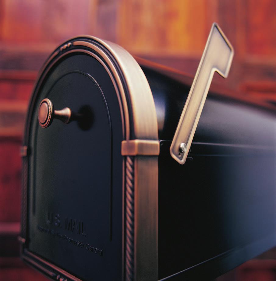 C oronado O ur traditional curbside mailboxes stand above all other post mount styles on the market.