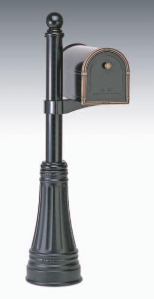 Unlike similar products on the market, the Grande Post uses a continuous galvanized steel post section