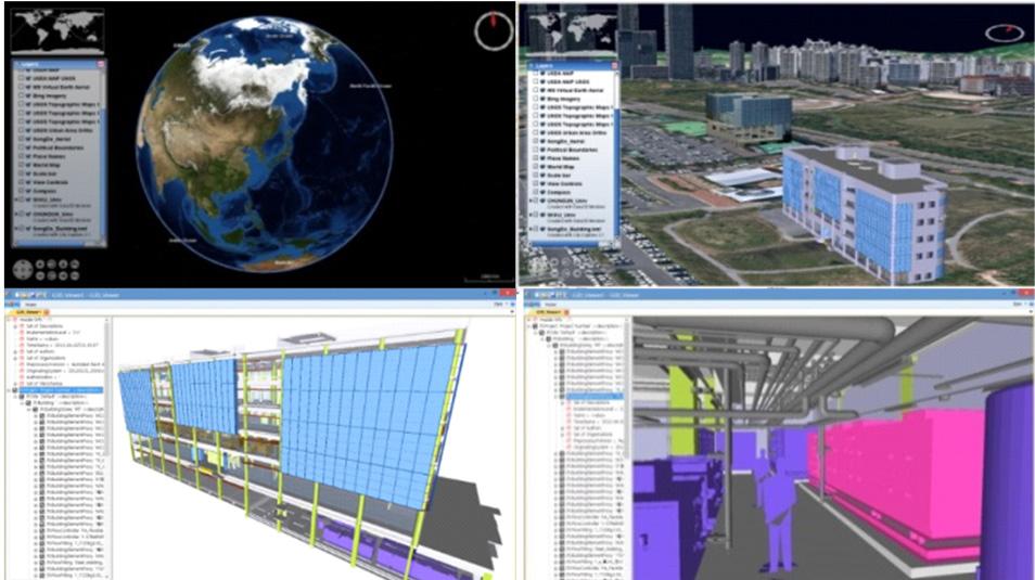 358 Building Information Modelling (BIM) in Design, Construction and Operations This year the 4th step of the whole 5 phases is to upload the BIM modelling data on GIS.