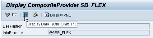 The data of a CompositeProvider can also be displayed in the SAP GUI Modeler: Data of a CompositeProvider A where-used list of the Analytic Indexes used in CompositeProviders is available in