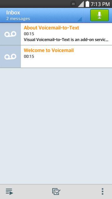 Important: Voicemail Password It is strongly recommended that you create a password when setting up your voicemail to protect against unauthorized access.