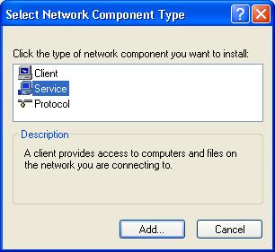 The [Local Area Connection Properties] dialog box appears.