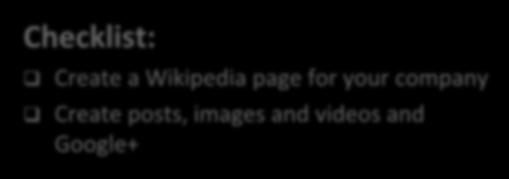 Create a Wikipedia page for your