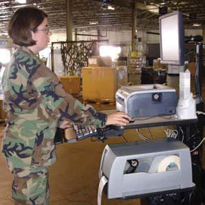 The deployment of a computer or thin client facilitates electronic charting with our wireless mobile computer cart.
