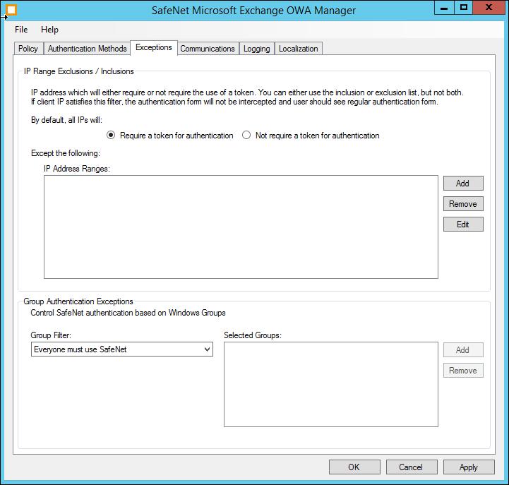 SafeNet Authentication Service Agent for Outlook Web App 2016 Split Authentication Mode: As explained earlier, this mode enables a two-stage login process.