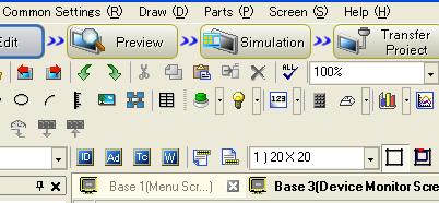 One Point Show Address Select the [View] menu [Tool Bar] and