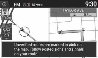 They may not be accurate, and can contain errors in location, naming, and address range. System Setup Unverified roads are shown only when viewing the map in the 1/20, 1/8, or 1/4 mile map scales.