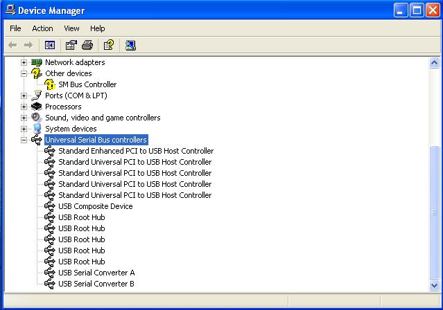 Click Finish button. The Window will install another driver called USB Serial Converter B.