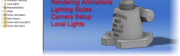 There are also options for custom lighting styles, camera setup, and local lights.