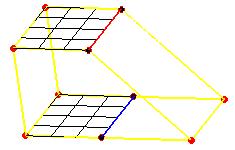 The projected mesh is not partial.
