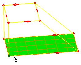 Page 146 As soon as you have selected the node, the geometry appears as shown here: