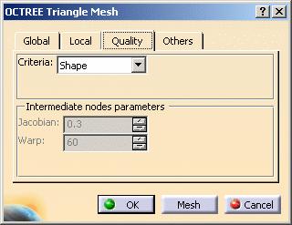 Page 53 To edit the local mesh distribution that has just been created, you need to double-click the Local Nodes Distribution object in the specification tree and modify the desired options from the